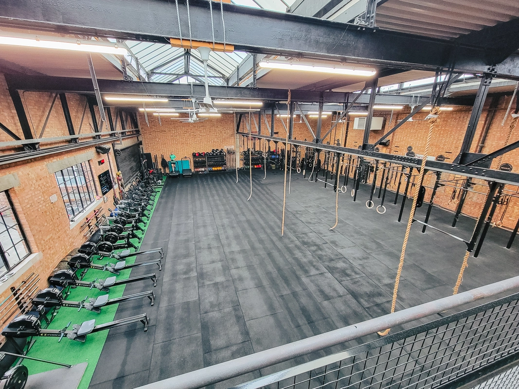 Strength training area at Surbiton gym